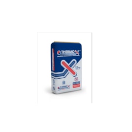 Argamassa Térmica Acústica Anti Chamas Thermo X 12kg | Isolamento para Paredes e Lajes