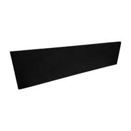 Baffle Biombo Lã de PET 1200 x 300 mm Cor Preto