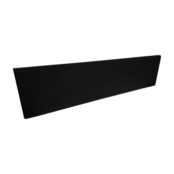 Baffle Biombo Lã de PET 1200 x 300 mm Preto