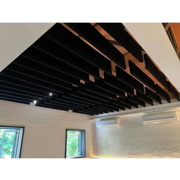 Baffle Lã de PET 1200 x 300 x 50 mm Densidade 35 kg/m³