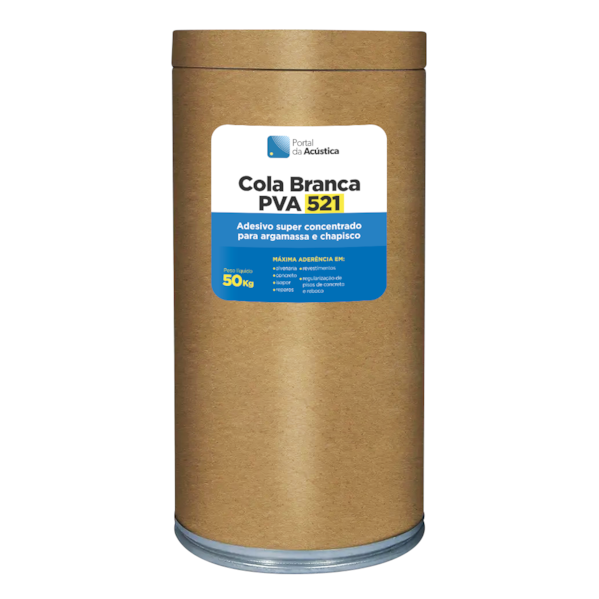 Barrica Cola Branca PVA 521 50 kg