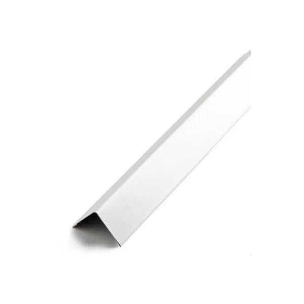 Cantoneira para Forro 3000 x 23 x 23 mm Cor Branco Cantoneira para Forro 3000 x 23 x 23 mm Cor Branco