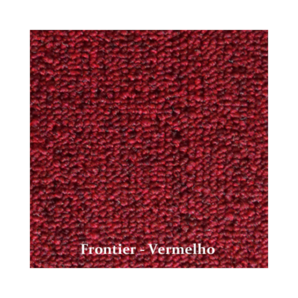 Carpete Frontier 3000 x 1000 x 5mm (3m²) - Vermelho