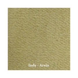 Carpete Indy 3000 x 1000 x 6mm (3 m²) - Areia - Areia - Leve - 7mm