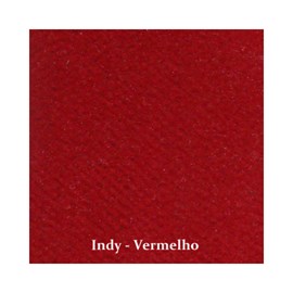 Carpete Indy 3000 x 1000 x 6mm (3 m²) - Vermelho