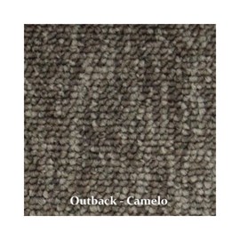 Carpete Outback 3000 x 1000 x 6mm (3 m²) - Camelo - Camelo - Alto - 4mm