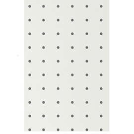 Chapa Perfurada Pegboard - 120 x 60 cm Branco Glacial