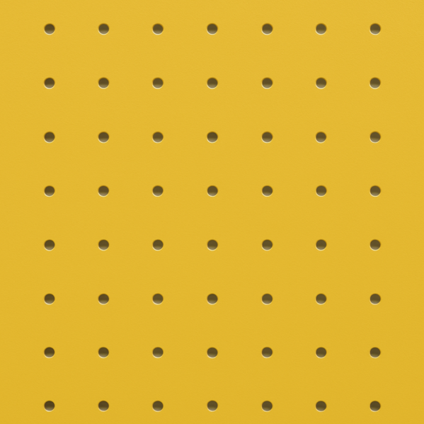 Chapa Perfurada Pegboard 600 x 600 mm
