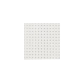 Chapa Perfurada Pegboard Cor Branco Glacial 600 x 600 mm