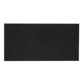 Chapa Perfurada Pegboard Cor Preto 1200 x 600 mm