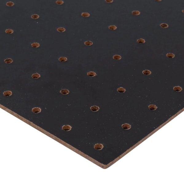 Chapa Perfurada Pegboard Cor Preto 1200 x 600 mm