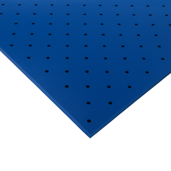 Chapa Perfurada Reta UV - 120 x 60 cm - Azul Madagaskar