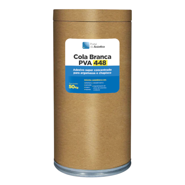 Cola Branca PVA 448 Para Chapisco Barrica 50 kg Cola Branca PVA 448 Para Chapisco Barrica 50 kg
