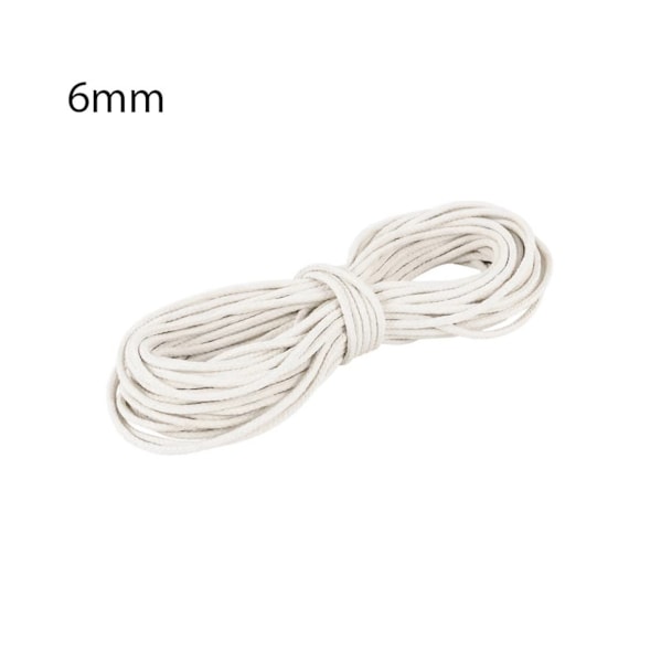 Corda Poliéster 06 mm x 15 m Branca Corda Poliéster 06 mm x 15 m Branca