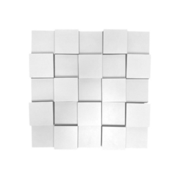 Difusor Acústico Tabuleiro 50 x 50 x 4 cm MDF e Espuma