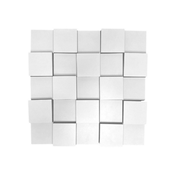 Difusor Acústico Tabuleiro 50 x 50 x 4 cm MDF para Redução de Reverberação