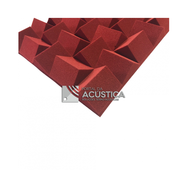 Difusor Space PU  500 x 500 x 65 mm 23 kg/m3  Cores