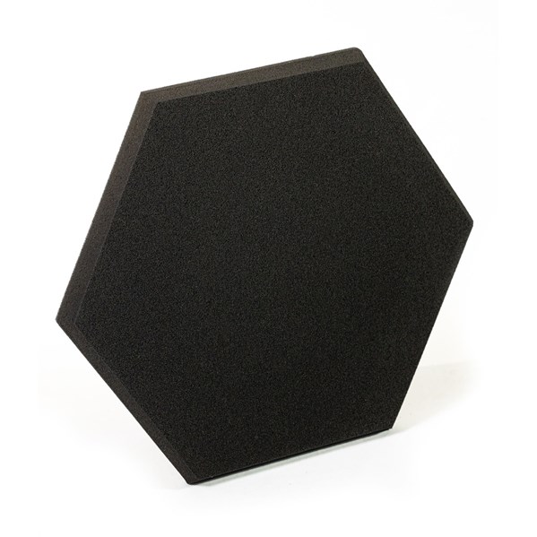 Espuma PU Hexagonal Lisa  500 x 500 x 35 mm - 23kg/m³ - Cores
