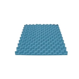 Espuma PU Sinus Caixa de Ovo 1000 x 1000 x 25 mm Densidade 23kg/m³ para Redução de Eco e Reverberação