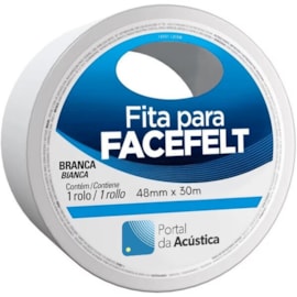 Fita Para Facefelt 48 mm X 30 M - Branca