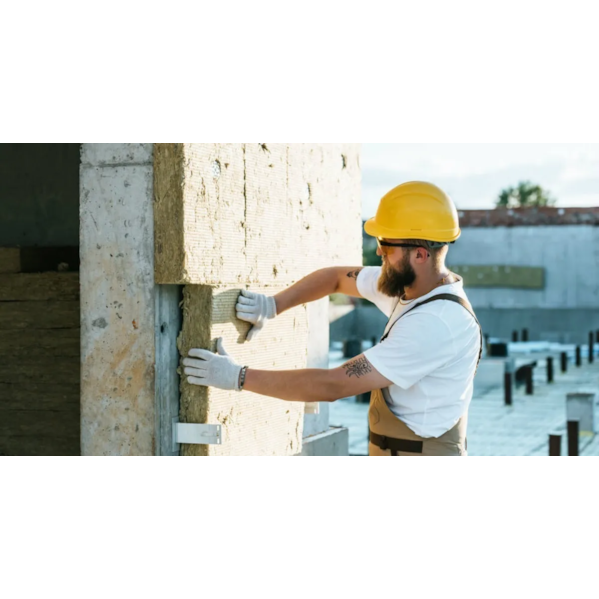 Kit 11 Pacotes C/ 12 Unidades Lã de Rocha Padrão 1200 x 600 x 25 mm Densidade 96 kg/m³