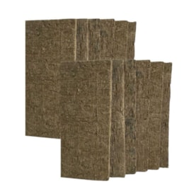 Kit 12 Placas Lã de Rocha (PL) 1200 x 600 x 50 mm Densidade 28 kg/m³