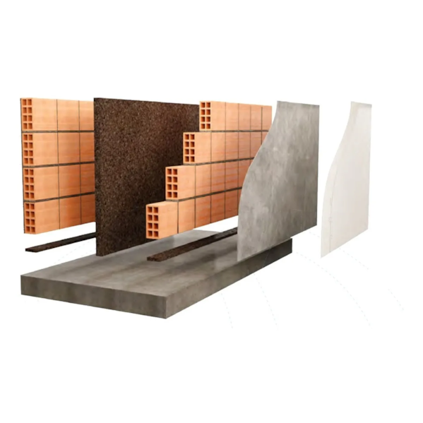 Kit 13 Pacotes C/ 8 Unidades Lã de Rocha Padrão 1200 x 600 x 25 mm Densidade 144 kg/m³