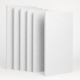 Kit 15 Placas Lã de PET Branco 1200 x 600 x 50 mm Densidade 30 kg/m³