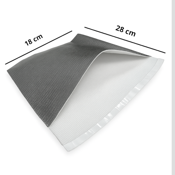 Kit 15 Un Envelope Térmico e Impermeável com Fita de Segurança 280 x 180mm