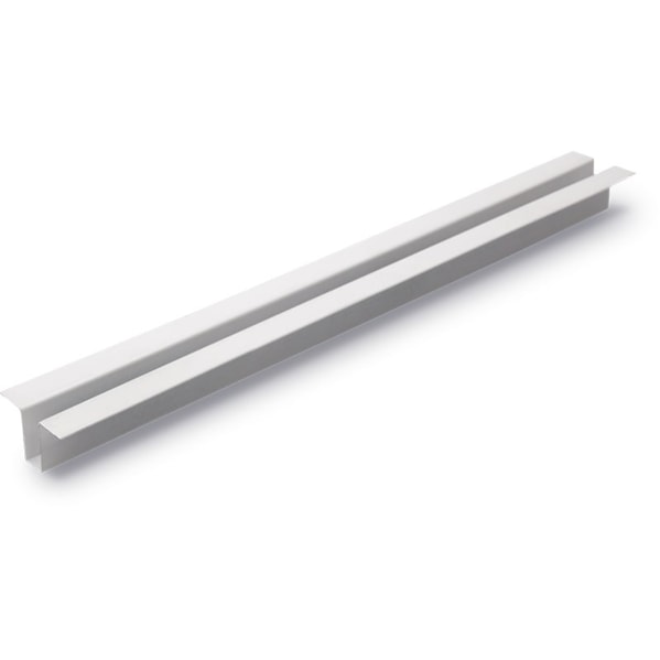 KIT 15 UN - Perfil Cartola 3000 mm - 15 x 25 x 11 x 25 x 15 - Branco