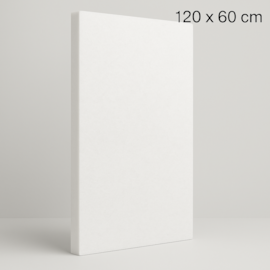 Kit 15 Unidades Placa Lã de PET Branco 1200 x 600 x 50 mm Densidade 35 kg/m3