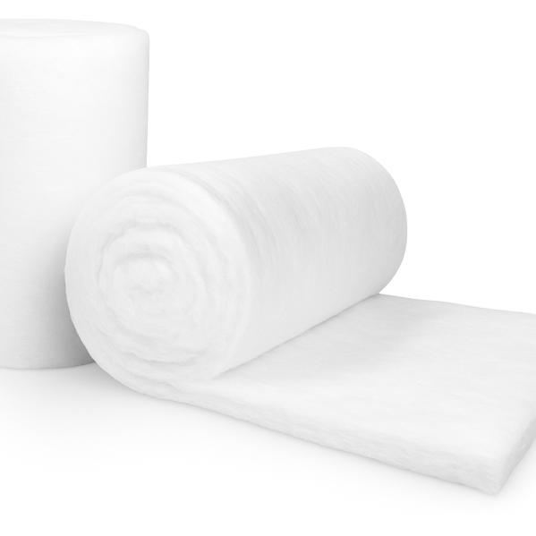 Kit 2 Mantas Bipartida Lã de PET Branco 12500 x 600 x 50 mm Densidade 7kg/m3