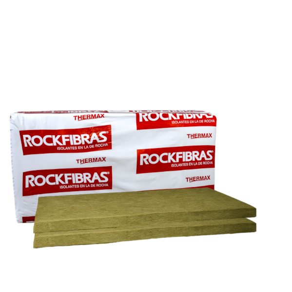 Kit 2 Placas Lã de Rocha Padrão 120 x 60 x 5 cm Densidade 96 kg/m³ Kit 2 Placas Lã de Rocha Padrão 120 x 60 x 5 cm Densidade 96 kg/m³
