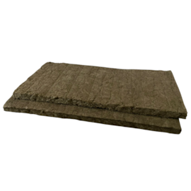 Kit 2 Placas Lã de Rocha (PL) 1200 x 600 x 50 mm Densidade 28 kg/m³