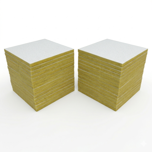 Kit 28 Placas Lã de Vidro Ecophon Gedina A Lay-in 625 x 625 x 15 mm Densidade 60 kg/m³