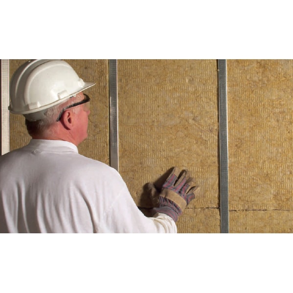 Kit 3 Placas Lã de Rocha 1200 x 600 x 100 mm Densidade 32kg/m3