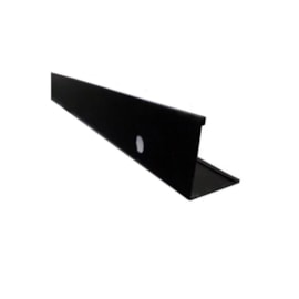 KIT 30 UN - Cantoneira para Forro 3000x23x23mm Preto Fosco