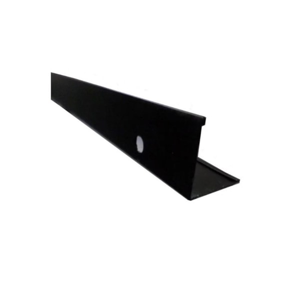 KIT 30 UN - Cantoneira para Forro 3000x23x23mm Preto Fosco