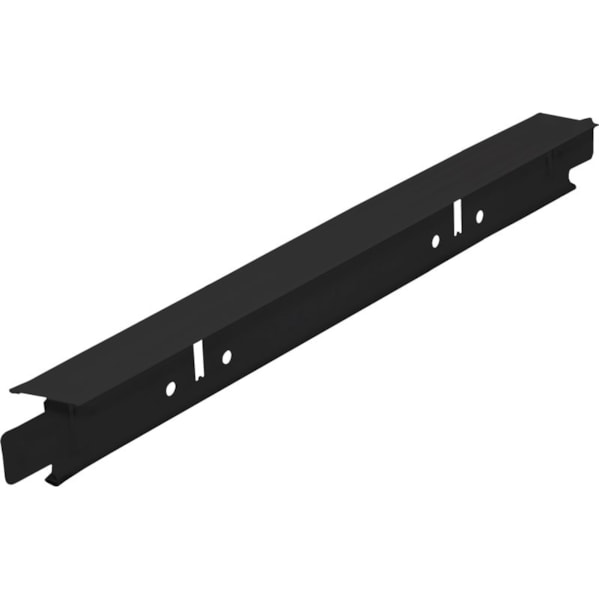 KIT 30 UN - Perfil T Clicado - Longarina 3125 mm - PRETO FOSCO