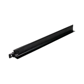 Kit  30 Un - Perfil T Clicado - Travessa 1250Mmm - Preto Fosco