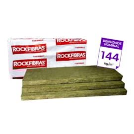 Kit 4 Placas Lã de Rocha 1200 x 600 x 51 mm Densidade 144 kg/m³