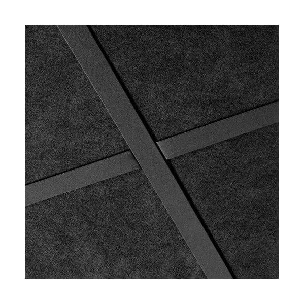 Kit 4 Placas Lã de Rocha Véu Preto 1200 x 600 x 51 mm Densidade 64 kg/m³