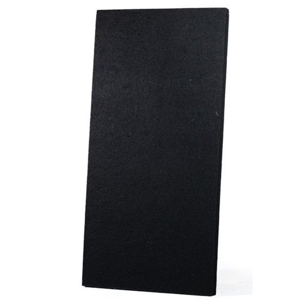 Kit 6 Placas Lã de PET Preto 1200 x 600 x 50 mm Densidade 30 kg/m³