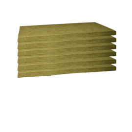 Kit 6 Placas Lã de Rocha 1200 x 600 x 51 mm Densidade 32 kg/m³