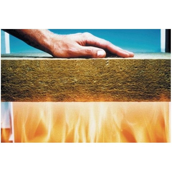 Kit 6 unidades Placa Lã de Rocha 1200 x 600 x 51 mm Densidade 48 kg/m³