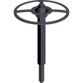 Kit com 4 Hastes + Discos de Plástico Fixadores para Lã Mineral / PET – Importado