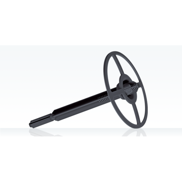 Kit Fixador para Lã de PET, Lã de Vidro e Lã de Rocha - Haste + Disco de Plástico Kit Fixador para Lã de PET, Lã de Vidro e Lã de Rocha - Haste + Disco de Plástico