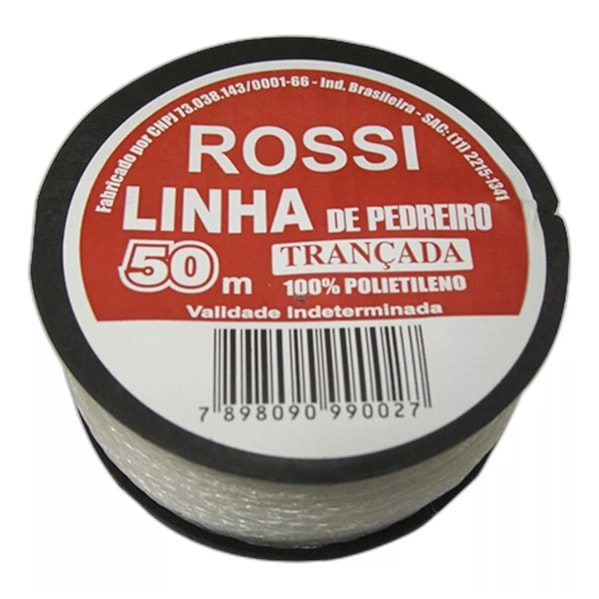 Linha Trançada Rossi (Rolo com 100 Metros) Linha Trançada Rossi (Rolo com 100 Metros)