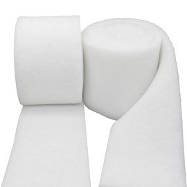 Manta Bipartida Lã de PET Branco 12500 x 600 x 50 mm - 7kg/m3 - 2 Un.