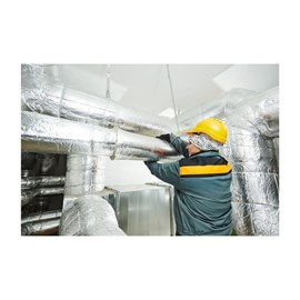 Manta Lã de Vidro Aluminizado Isoflex 12500 x 1200 x 50 mm - 12kg/m3 - 1 Un.